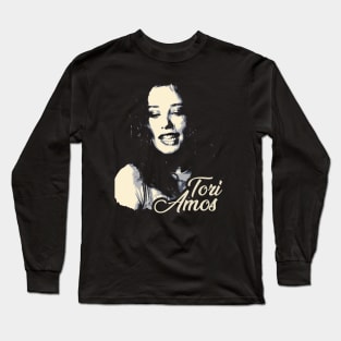 Retro Tori Amos Long Sleeve T-Shirt